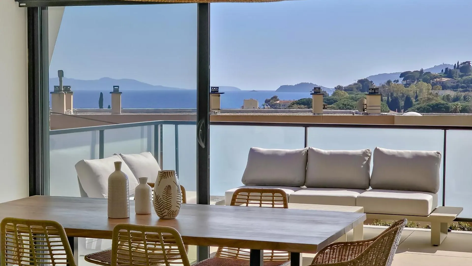 Le Duplex Charme Des Amandiers - Air Conditioning - Sea View Le Lavandou